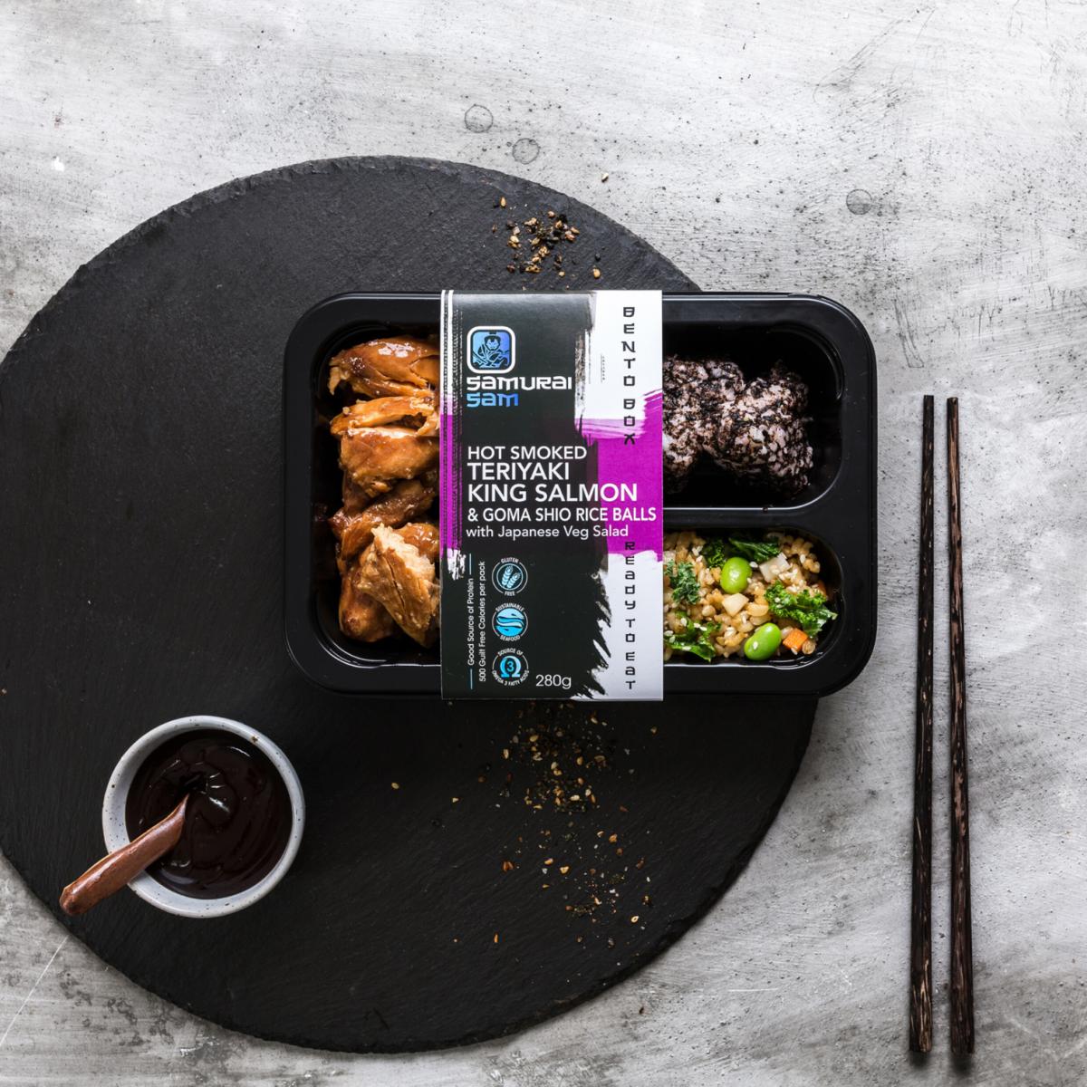 Samurai Sam King Salmon & Goma Shio Rice Balls